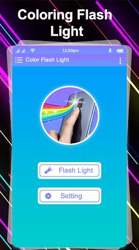 Color Flashlight : Torch LED Flash Alert screenshot 1