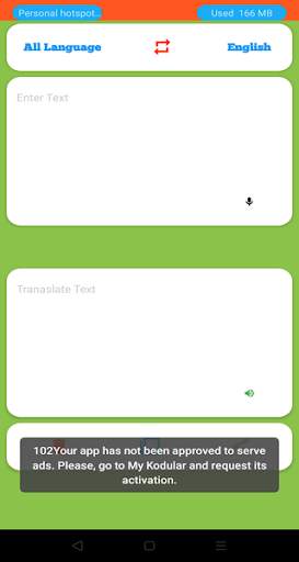 All languages Translator- Voice telling keyboard screenshot 1