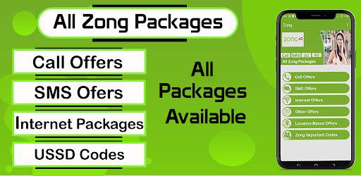 All Zong Packages 2021 free screenshot 1
