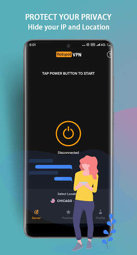 Potato VPN Hotspot screenshot 1