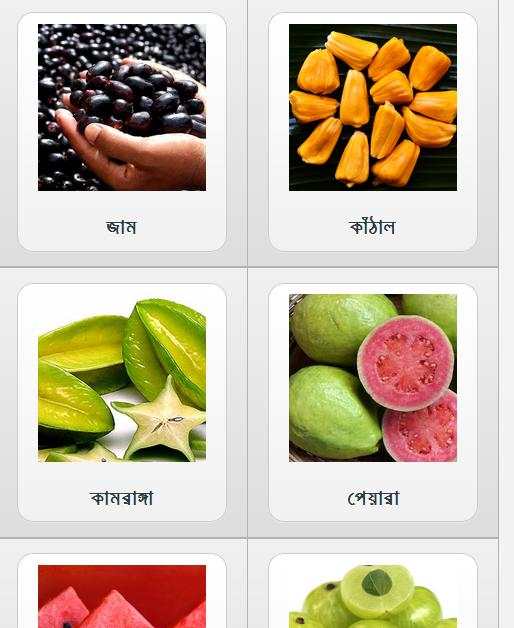Fruits Benefit in Bangla screenshot 3