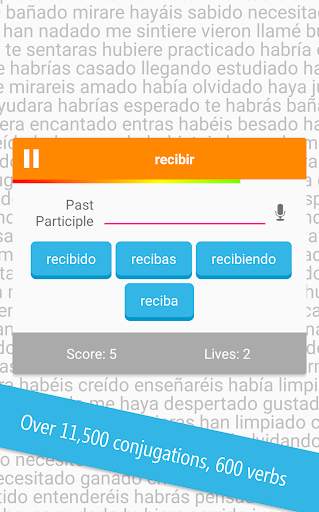¡Aprendamos! Spanish Verb Conjugator FREE screenshot 3