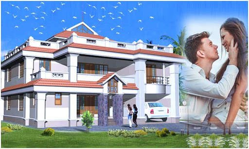 Beautiful Houses Photo Frames screenshot 3