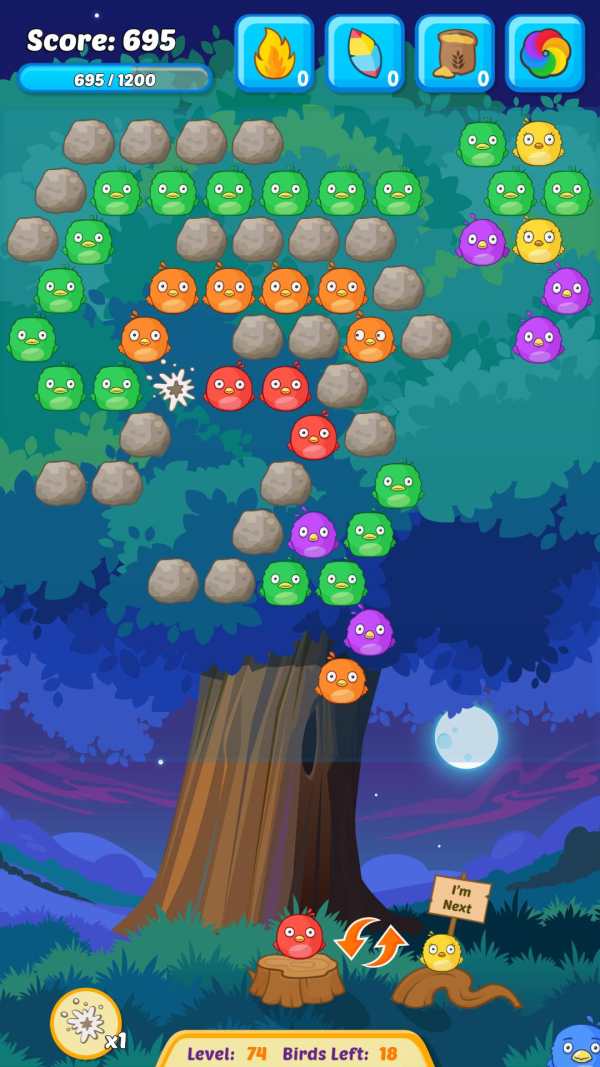 Bubble JOY Birds स्क्रीनशॉट 4