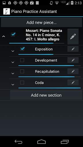 Piano Practice Assistant screenshot 3