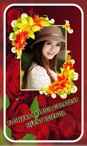 Flower Photo Frame Editor  & HD Frames screenshot 1