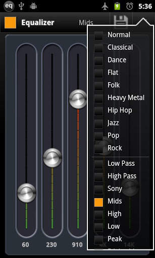 AnEq Equalizer Free screenshot 2