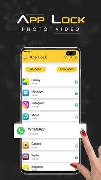 App Lock : Lock Apps, Hide Photo & Videos 2 تصوير الشاشة