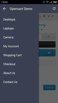 OpenCart Shopping Cart App screenshot 3