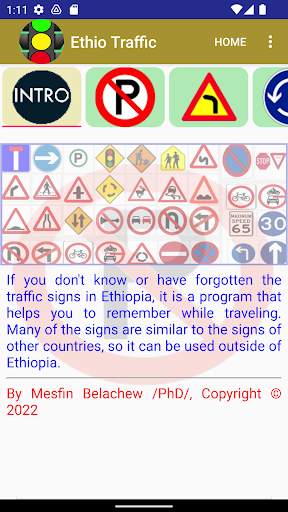 Ethiopian Traffic Symbols screenshot 1