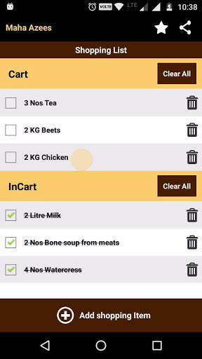 Shopping  & Grocery List screenshot 1