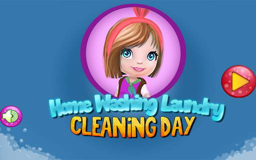 Home Washing Laundry - Cleaning Day screenshot 1