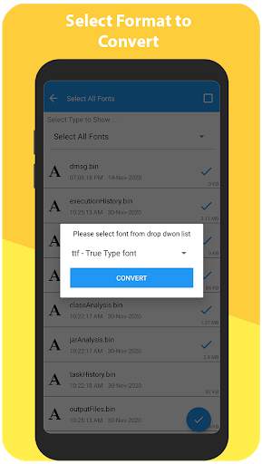 Font Converter & Font Viewer :TTF to OTF Converter screenshot 6