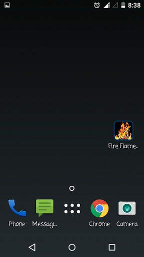 Fire Flames Live Wallpaper LWP screenshot 1