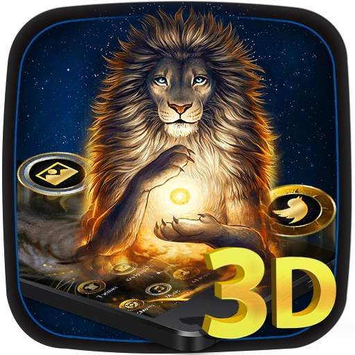 3D Galaxy Lion Parallax Theme🦁 1.1.0