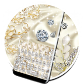 Diamond Flower Pearl keyboard icon