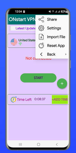 ONstart VPN screenshot 6