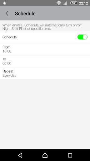 Night Shift OS 10 screenshot 3