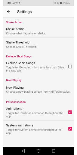 Phi Music Player screenshot 4