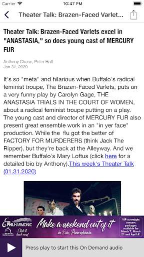 JazzWorks Public Radio App screenshot 5