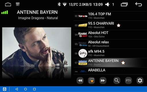 DAB-Z - Player for DAB USB adapters screenshot 1
