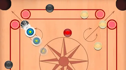 Carrom Board Game: Disc Pool screenshot 1