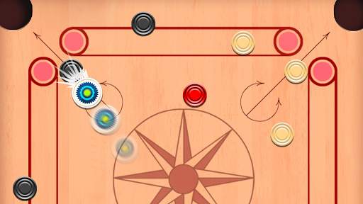 Carrom Board Game Disc Pool screenshot 1