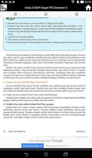 Kelas 8 SMP / MTS Mapel IPS Semester 2 скриншот 12
