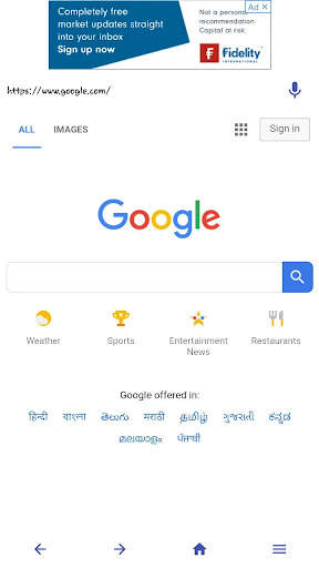 WWW Browser screenshot 4