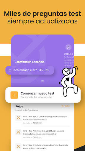 OpositaTest - Test Oposiciones screenshot 2
