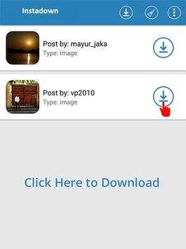 instaDown Fast Download Image & Video screenshot 3