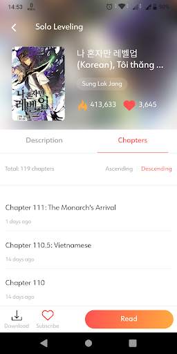 Otaku Zone - Manga, Comics, Webtoons Update Daily screenshot 4