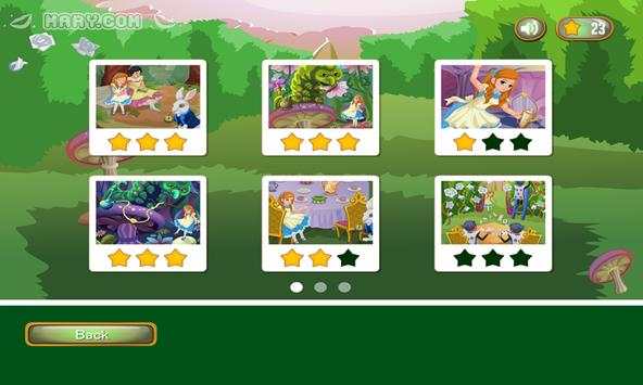 Alice in Wonderland Puzzle screenshot 2