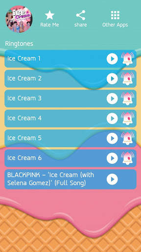 Ice Cream - BLACKPINK Ringtone & Music screenshot 2