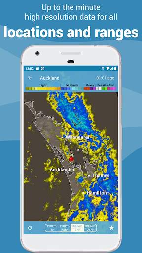 Rain Radar New Zealand - MetSe screenshot 1