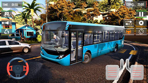 Heavy Bus Driving Bus Games screenshot 5