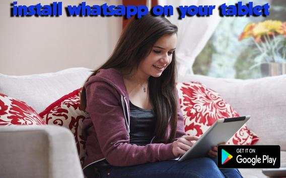 Guide for Whatsapp on tablette screenshot 1