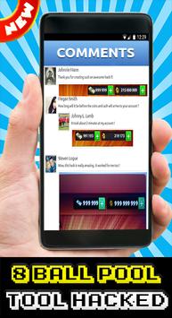 Ha-Ck 8 Ball Pool Tool Coins & Cash Free prank screenshot 3
