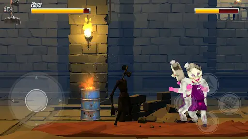 Siren Head vs Ice Barbies 3D Game screenshot 2