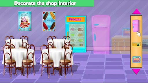 pembuat toko es krim: konstruksi toko yang manis screenshot 1