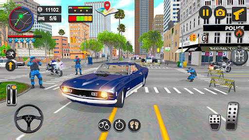 US Police Motor Bike Chase screenshot 4