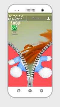 Doraemon Zipper Lock Screen screenshot 6