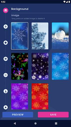 Winter Snow Live Wallpaper screenshot 1