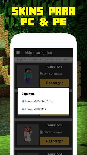 SkinsCraft - Skins para Minecraft PE Gratis screenshot 3