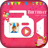 Happy Birthday Video Maker : Birthday Song Video icon