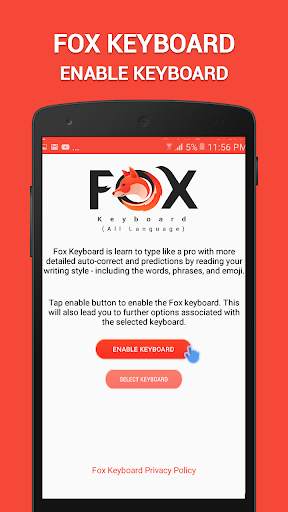 Fox Keyboard – Fast & Secure screenshot 15