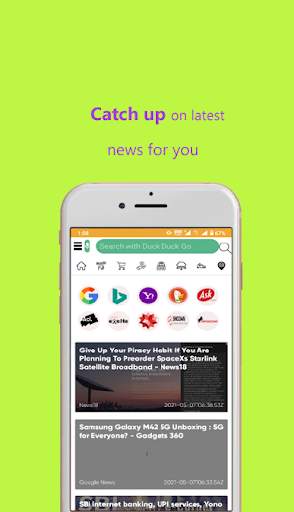 wolfH Browser screenshot 1