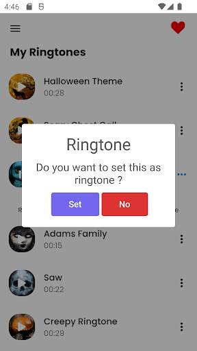 Scary Ringtones and Sounds 3 تصوير الشاشة