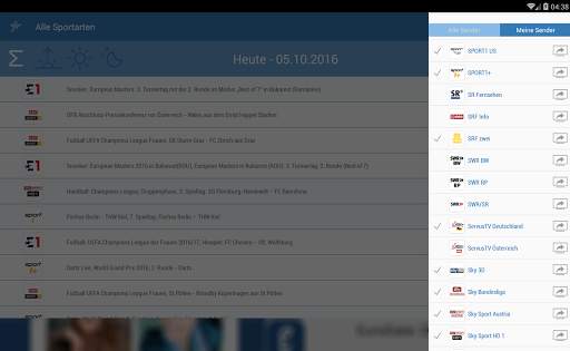 Live Sport TV Programm screenshot 11