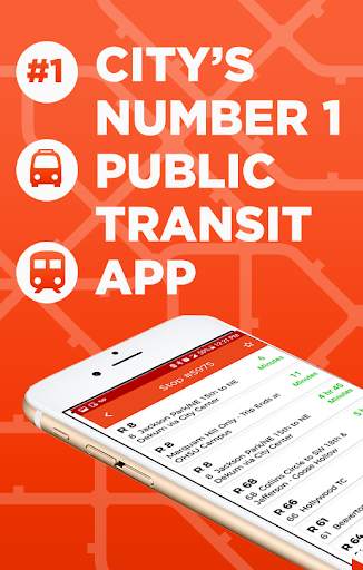 TriMet Rail & Bus Tracker screenshot 1